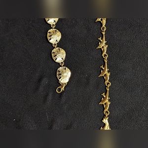 Sand dollar anklet bracelet starfish bracelet